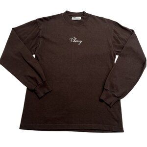 Cherry LA Long Sleeve Shirt in Brown